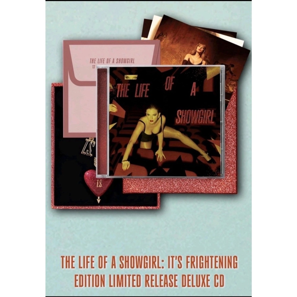The Life of a Showgirl It's Frightening Edition Limited Release Deluxe CD Box